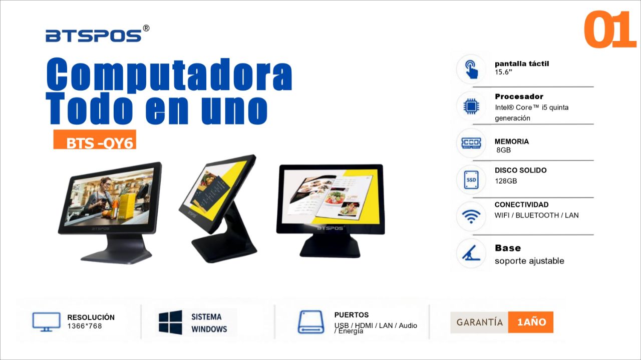 Computadora Todo en Uno BTS-OY6